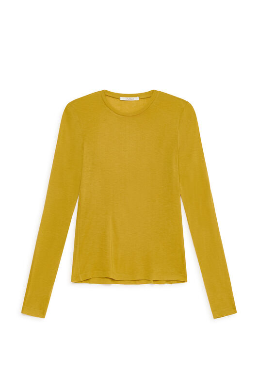 Maliparmi COLOURS OF THE WORLD T-SHIRT Mustard JK010070229 Maliparmi COLOURS OF THE WORLD T-SHIRT Mustard JK010070229