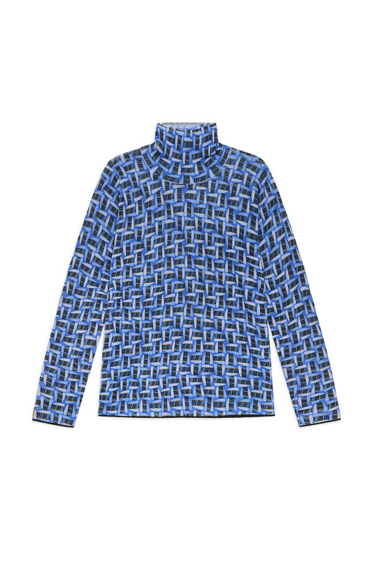 Maliparmi PRINTED KNIT KNITWEAR Blue JQ510478200