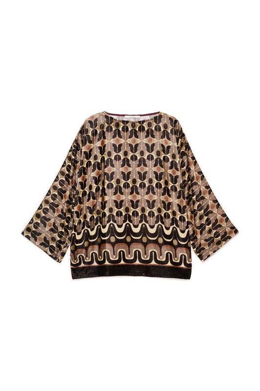 Maliparmi CAMICIA COLLECTION PRINT Beige JM559461057 Maliparmi CAMICIA COLLECTION PRINT Beige JM559461057