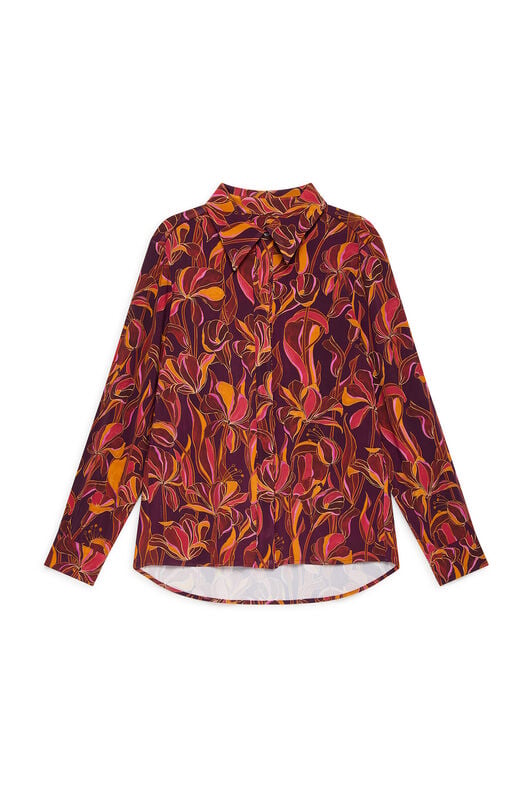 Maliparmi LILY'S BALLET HEMD Bordeaux JM556470655 Maliparmi LILY'S BALLET HEMD Bordeaux JM556470655