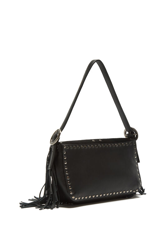 Maliparmi LEATHER REBEL BAGUETTE Black BT001203041