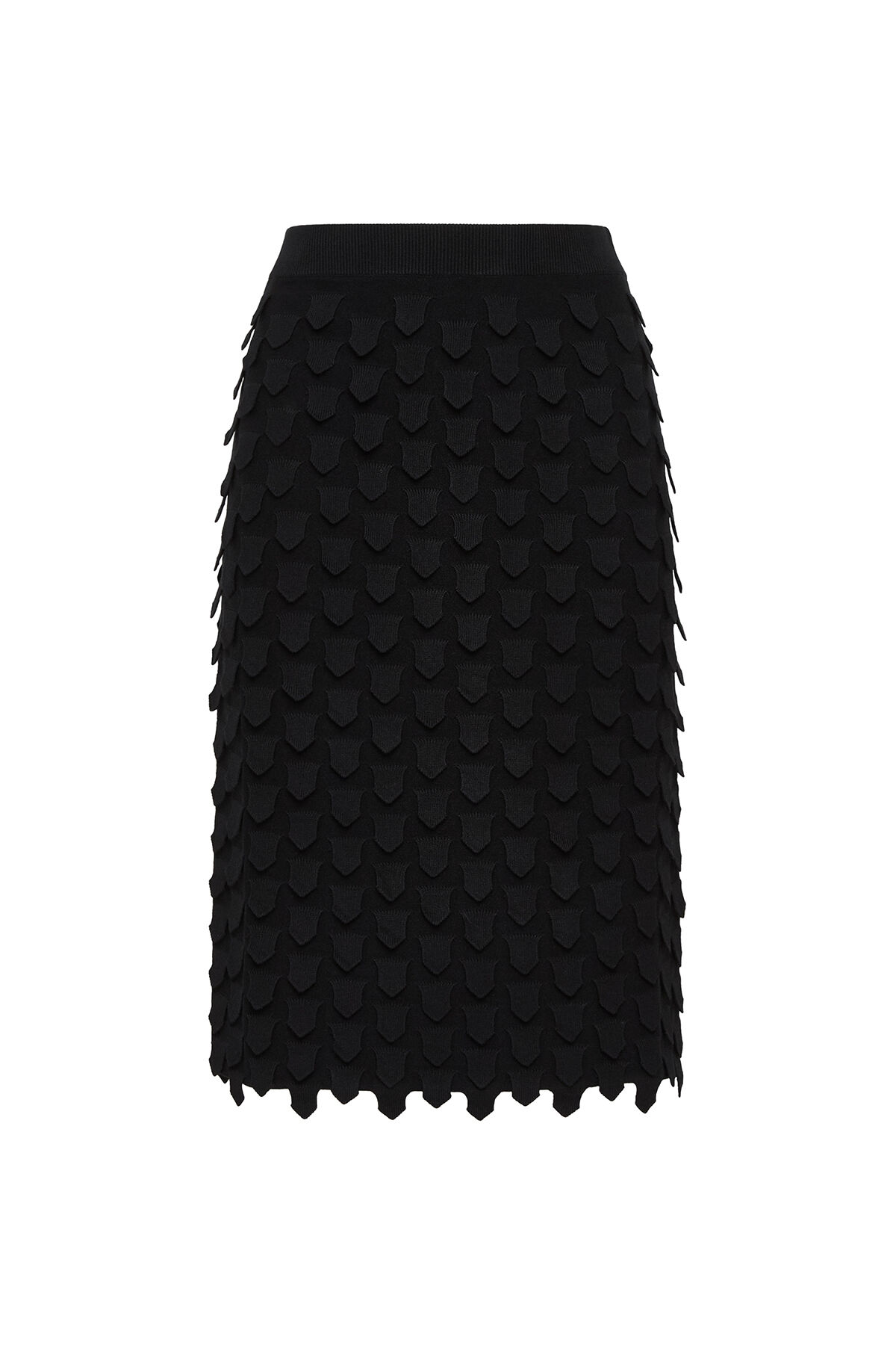 Maliparmi 3D STITCH SKIRT Black JG666378205