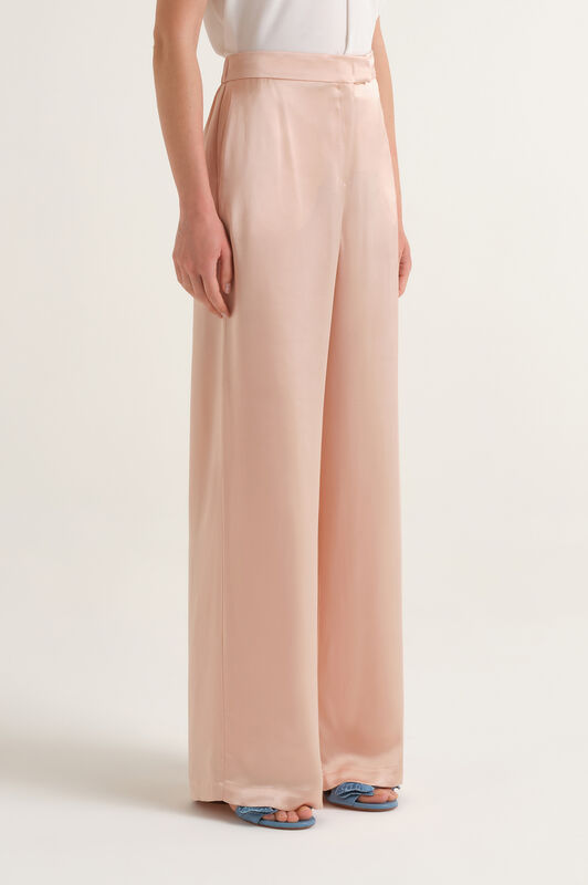 Malìparmi SHINY CADY PANTALON Rose Clair JH807550631