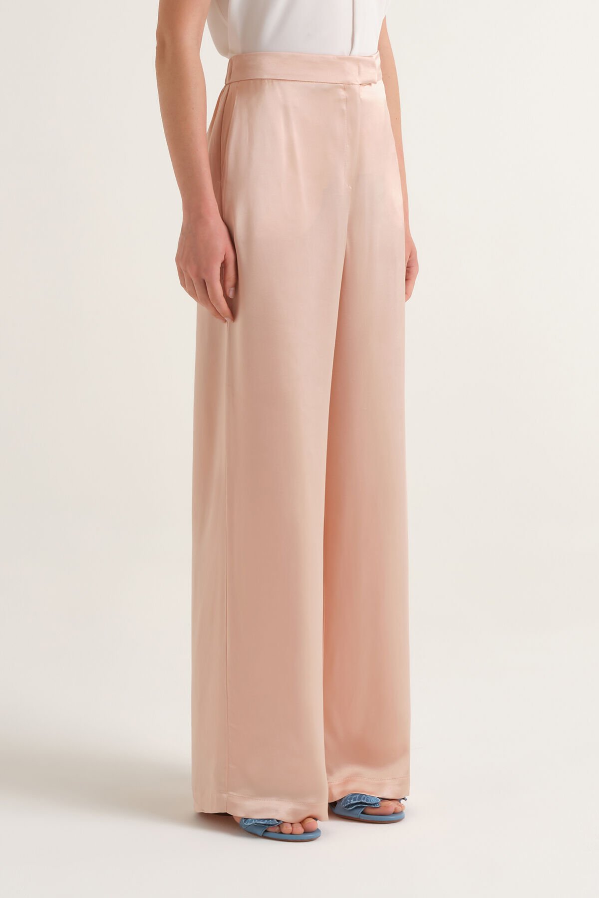 Malìparmi SHINY CADY PANTALON Rose Clair JH807550631