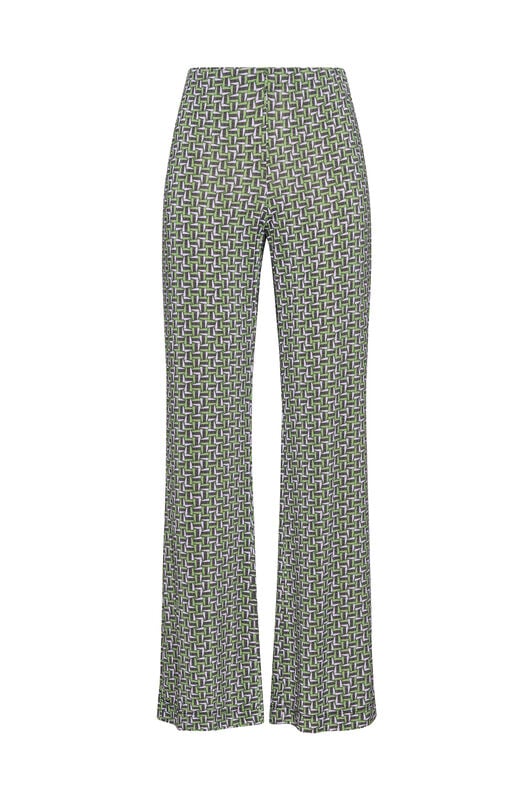 Maliparmi MALI STRONES JERSEY TROUSERS Green JH400970656 Maliparmi MALI STRONES JERSEY TROUSERS Green JH400970656