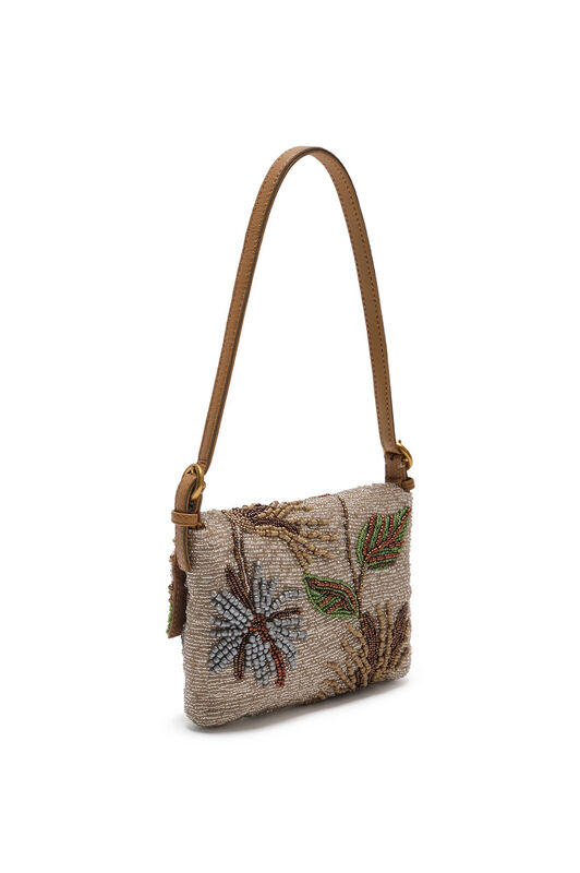 Malìparmi SILVER GARDEN KLEINE SCHULTERTASCHE Beige BF000591258