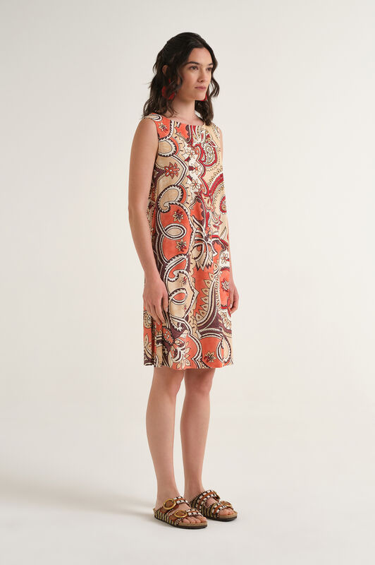 Malìparmi HIPPIE LOTUS DRESS Salmon JF671470671