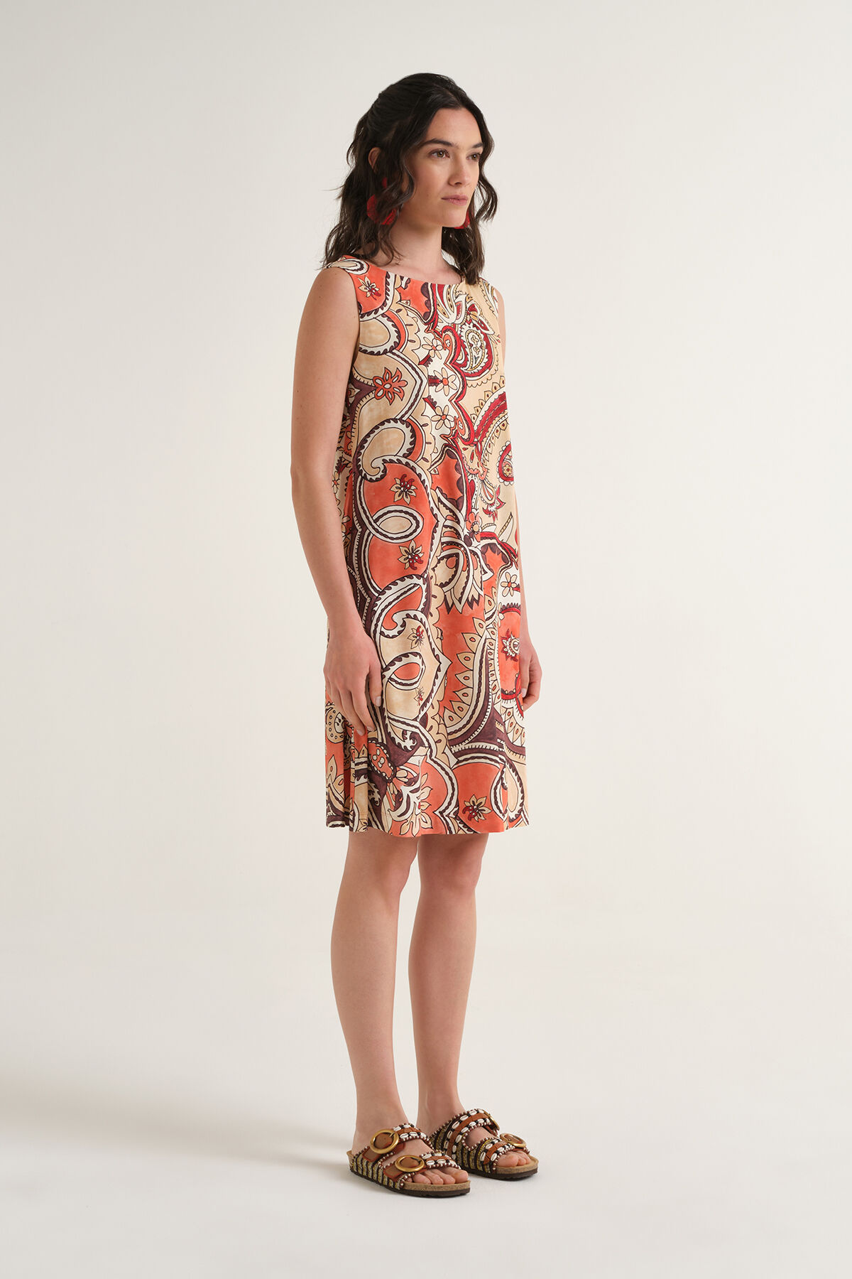 Malìparmi HIPPIE LOTUS DRESS Salmon JF671470671