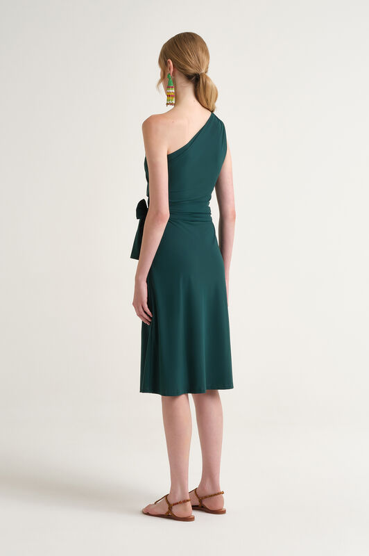 Malìparmi SOFT JERSEY VESTIDO Verde Bosque JF671570210