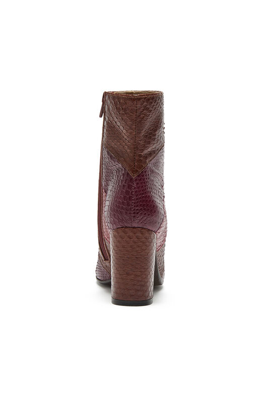 Maliparmi EXOTIC STRIPES ANKELSTIEFEL Rouge SY016001556