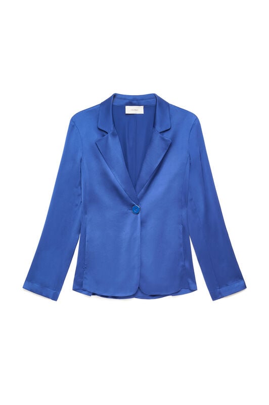 Malìparmi SHINY CADY JACKET Cobalt JD648250631 Malìparmi SHINY CADY JACKET Cobalt JD648250631