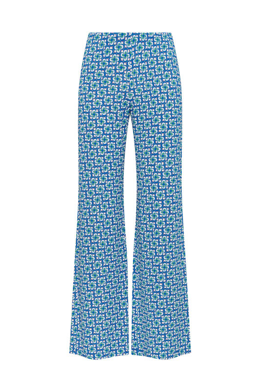 Malìparmi MINI MOULINÉ TROUSERS Blue JH400970675