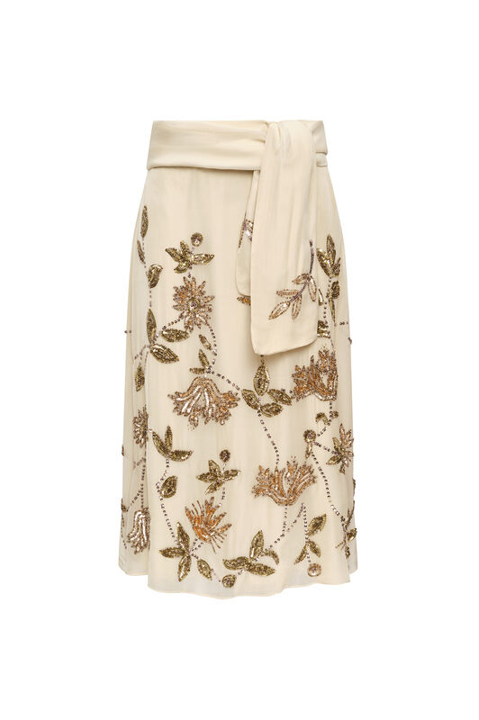 Malìparmi SILVER GARDEN JUPE Beige JG667750667