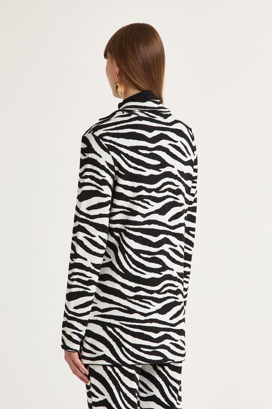 Maliparmi NEW JACQUARD JACKET Natural JD647678208