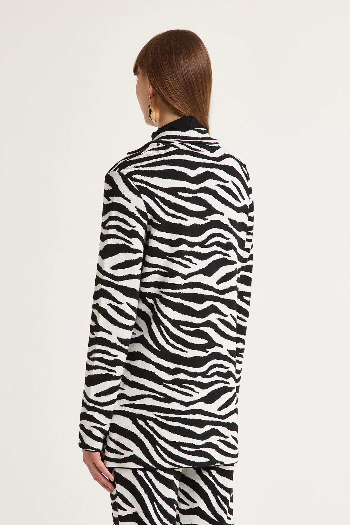 Maliparmi NEW JACQUARD JACKET Natural JD647678208