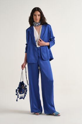 Malìparmi SHINY CADY JACKET Cobalt JD648250631