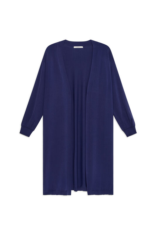 Malìparmi VISCOSE FRESH CARDIGAN NavyBlue JN370877099