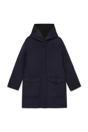 Maliparmi GIACCONE DOUBLE WOOL Blu JA536220276
