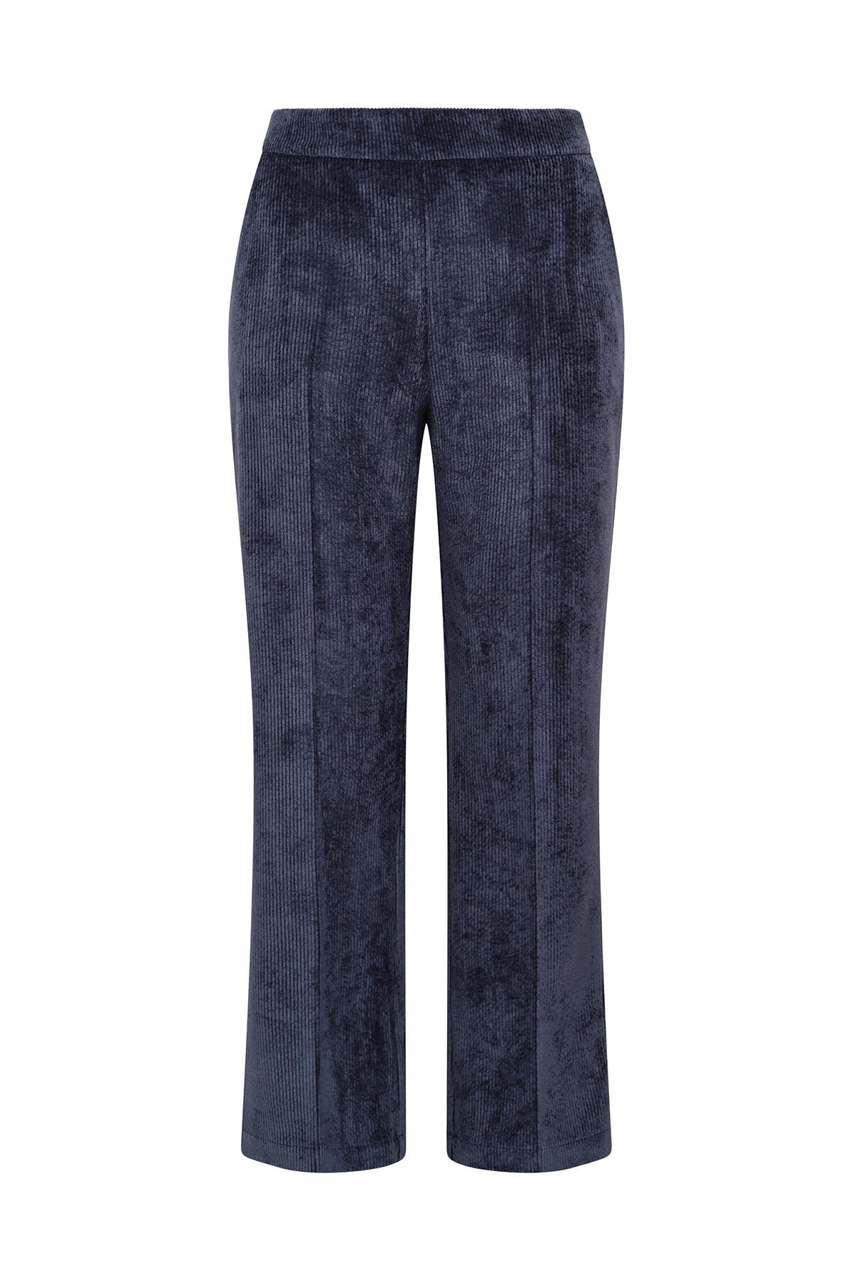 Maliparmi CORDUROY VELVET TROUSER Navy Blue JH747961060 Maliparmi CORDUROY VELVET TROUSER Navy Blue JH747961060