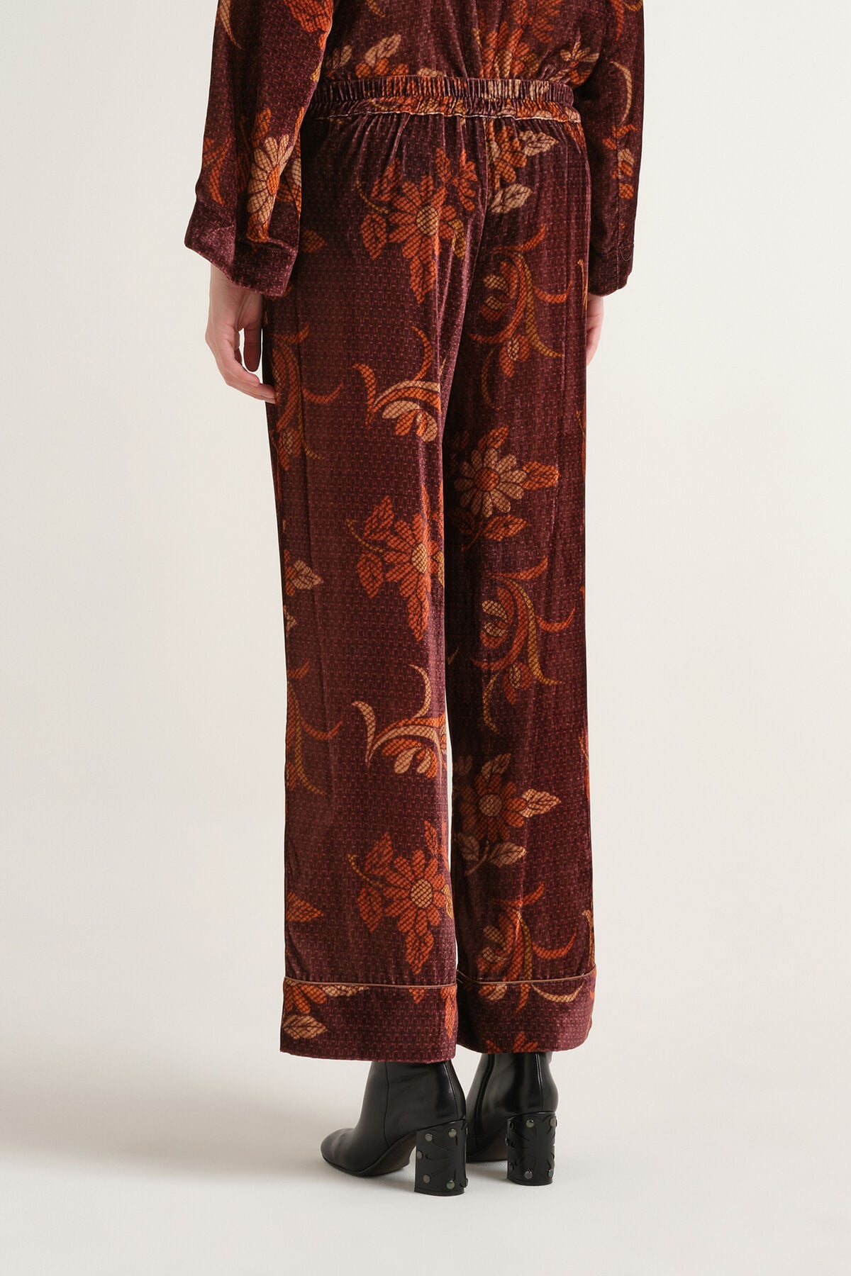 Maliparmi COLLECTION PRINT TROUSER Orange JH808961058 Maliparmi COLLECTION PRINT TROUSER Orange JH808961058
