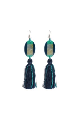 Malìparmi ELEGANT STONE EARRINGS Green TR002191259