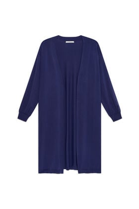 Malìparmi VISCOSE FRESH CARDIGAN NavyBlue JN370877099