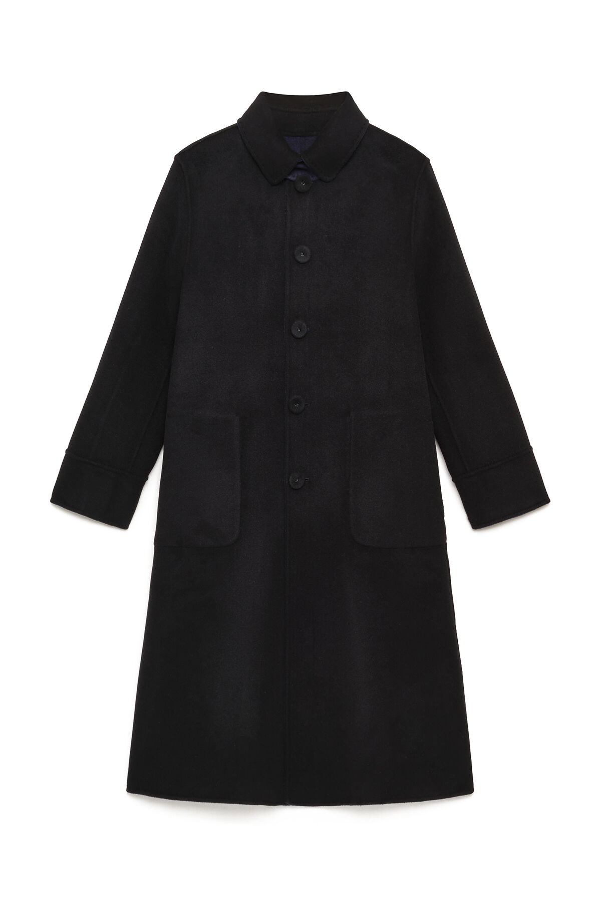 Maliparmi DOUBLE WOOL ABRIGO Azul JB539520276 Maliparmi DOUBLE WOOL ABRIGO Azul JB539520276