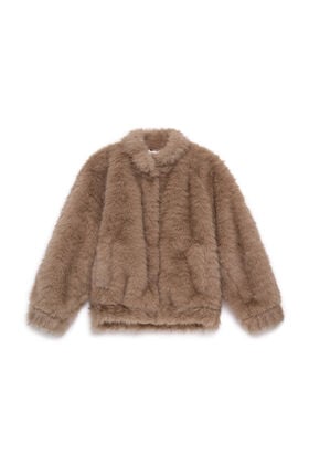 Maliparmi PUFFY FUR JACKET Rock JA537050696
