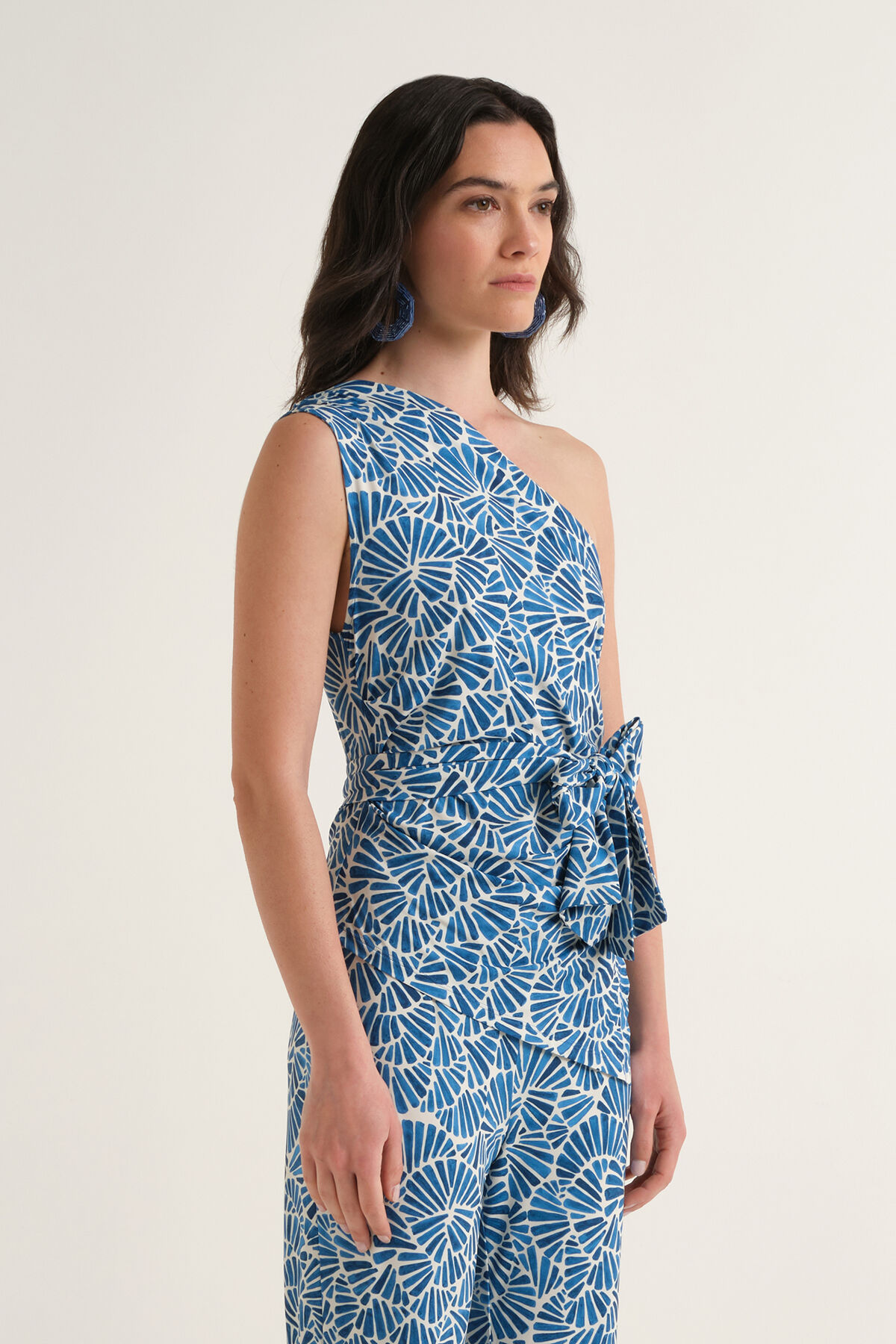 Malìparmi TOP SHELL TOP Blue JP556070672