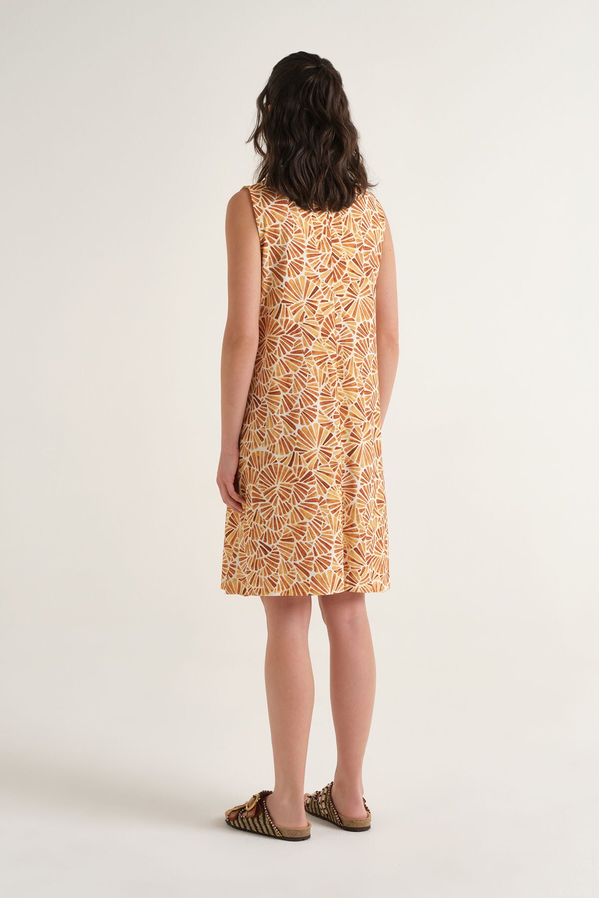 Malìparmi ABITO SHELL DRESS Yellow JF671470672