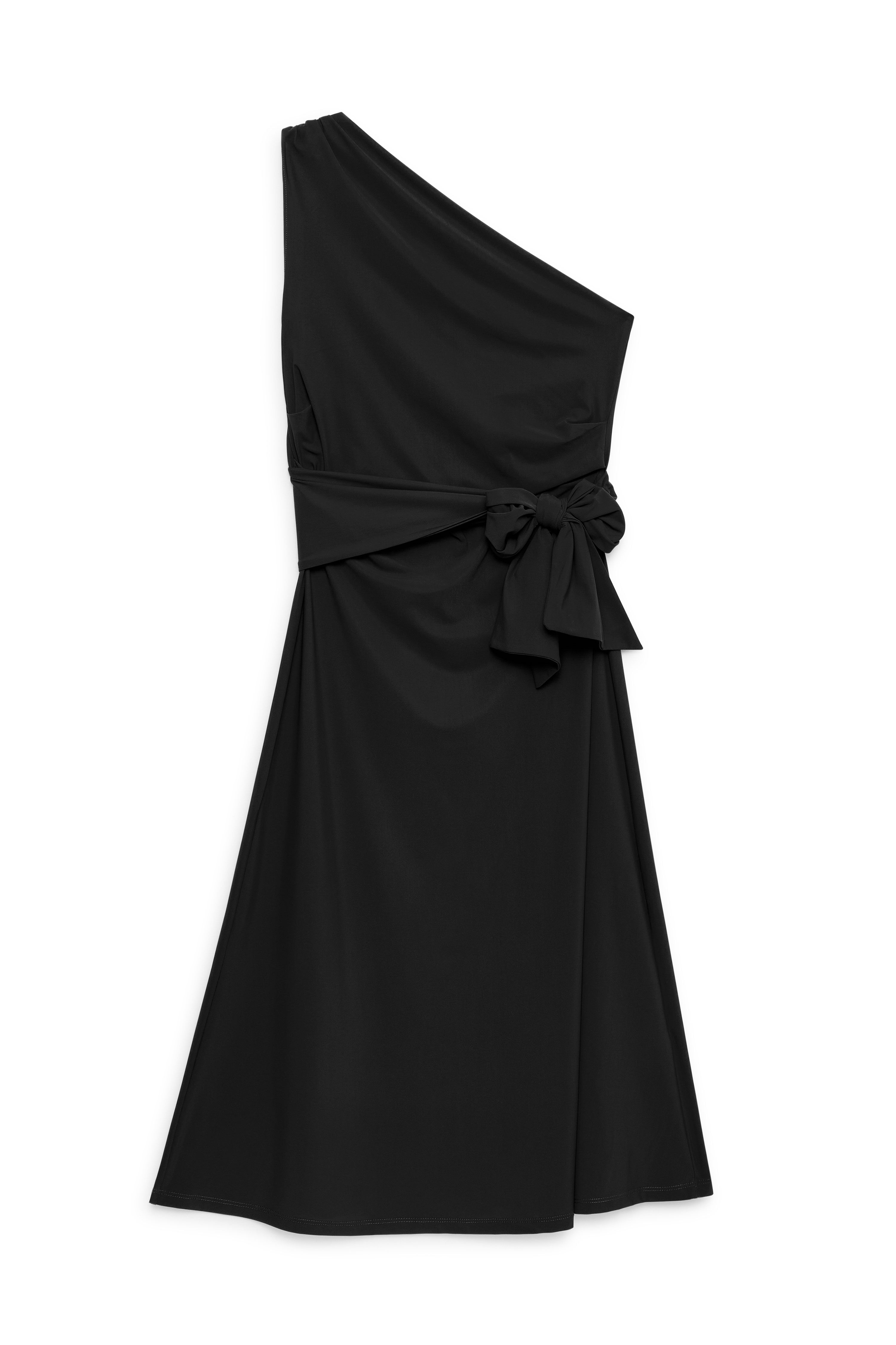 Malìparmi SOFT JERSEY ROBE Noir JF671570210