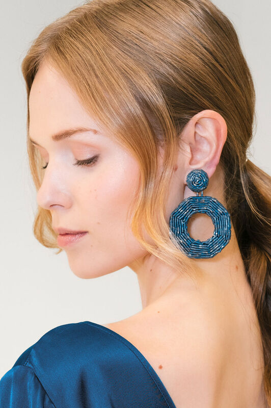 Malìparmi SUMMER BEADS EARRINGS Cobalt TR002391270
