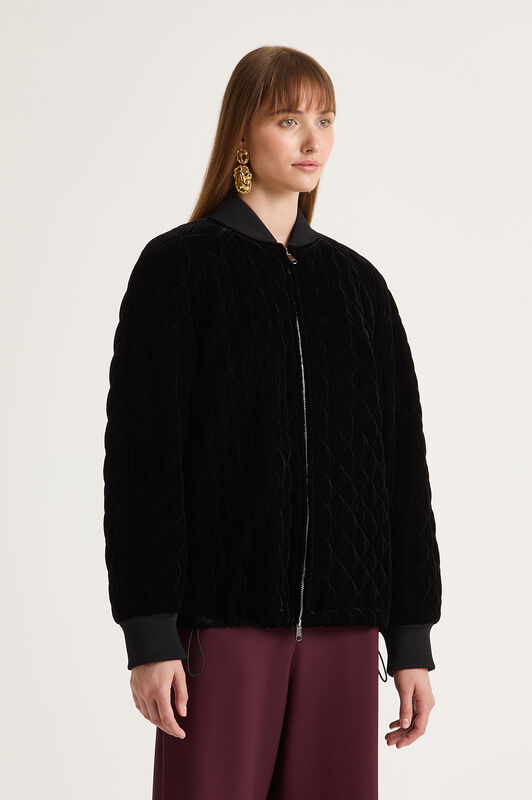 Maliparmi GIACCONE SWEET VELVET Nero JA534461050