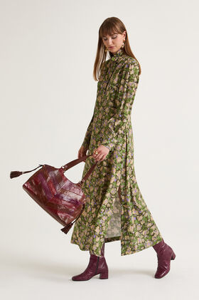 Maliparmi FLORAL SYMPHONY KLEID Grün JF667750651