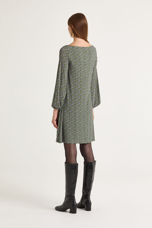 Maliparmi MALI STONES JERSEY DRESS Green JF668970656