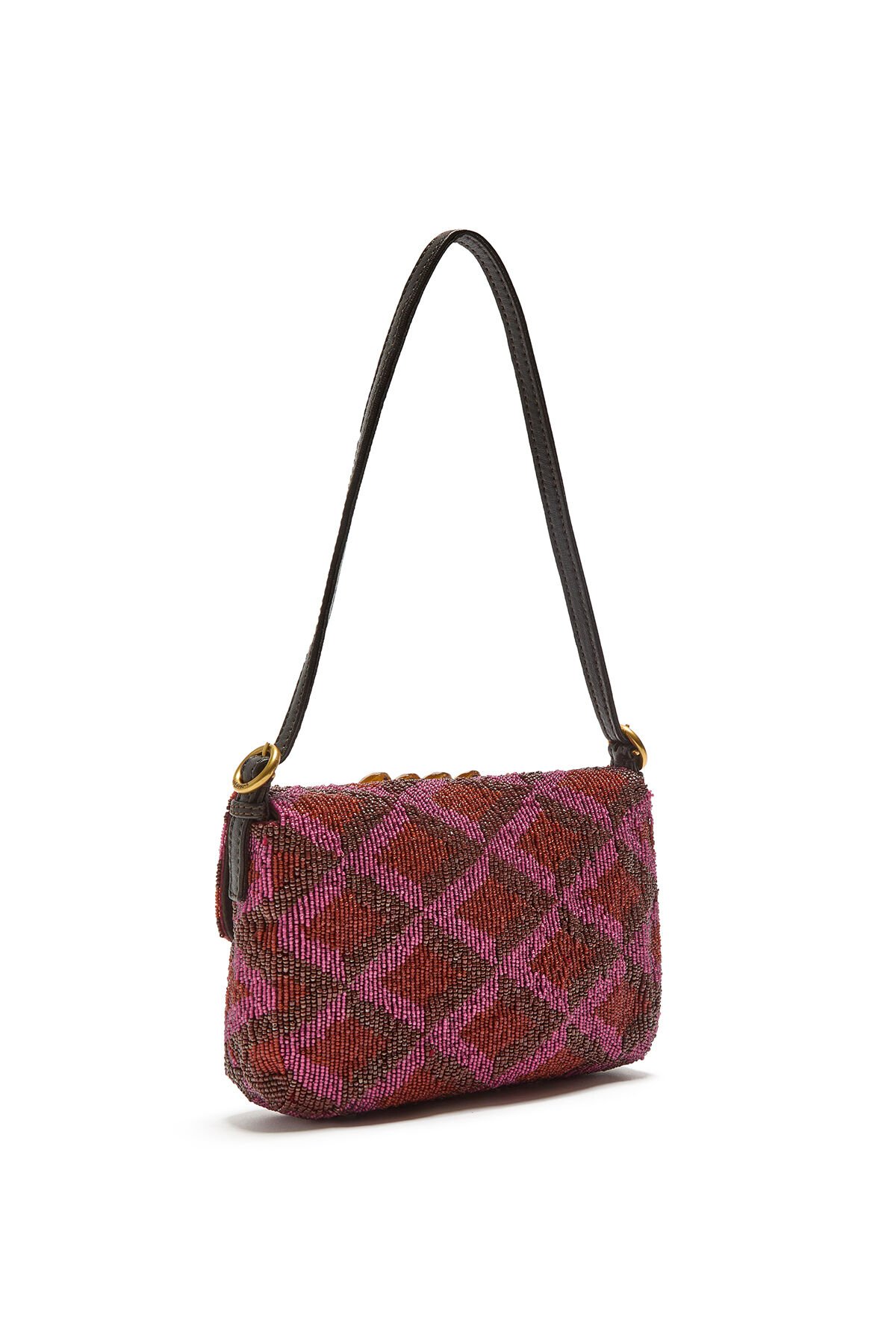 Maliparmi BORSA PICCOLA A SPALLA DIAMONDS OF LIGHT Rosso BF001191243