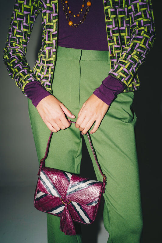 Maliparmi MILANO STITCHING TROUSERS Fern JH801550654