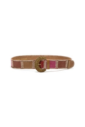 Malìparmi PATCHWORK THREAD BELT Pink CM007901563