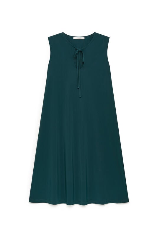 Malìparmi SOFT JERSEY DRESS Forest Green JF671770210