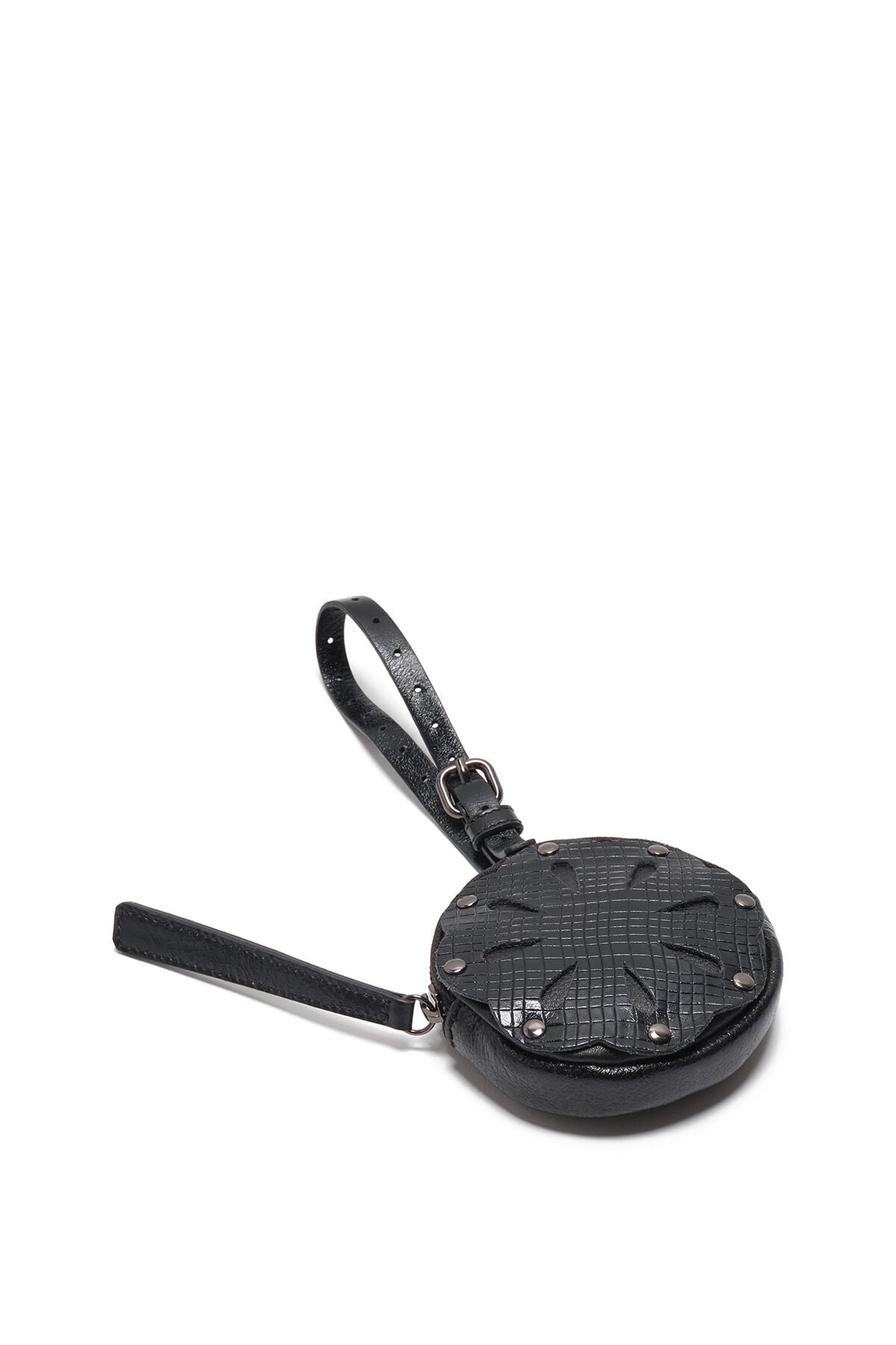 Maliparmi POUCH LEATHER BLOOM Nero OP010001574 Maliparmi POUCH LEATHER BLOOM Nero OP010001574
