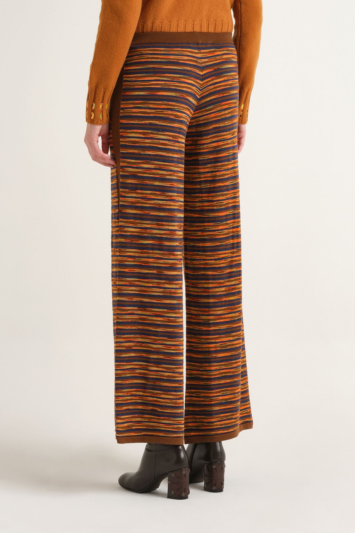 Maliparmi MIX STRIPES TROUSER Multicolour JH809278221 Maliparmi MIX STRIPES TROUSER Multicolour JH809278221