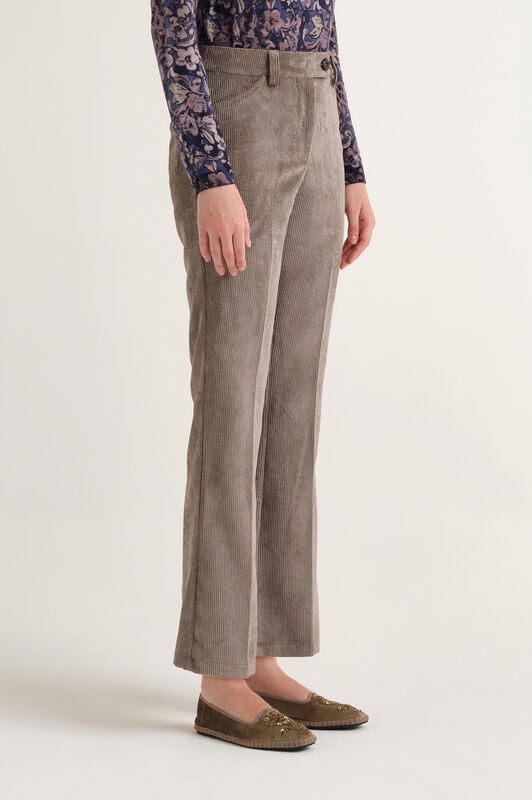 Maliparmi CORDUROY VELVET TROUSER Rock JH808161060 Maliparmi CORDUROY VELVET TROUSER Rock JH808161060