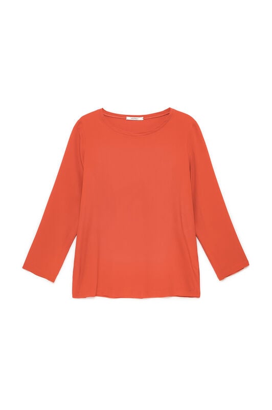 Maliparmi CAMICIA M/L FLUID CREPE Ruggine JM406050672 Maliparmi CAMICIA M/L FLUID CREPE Ruggine JM406050672