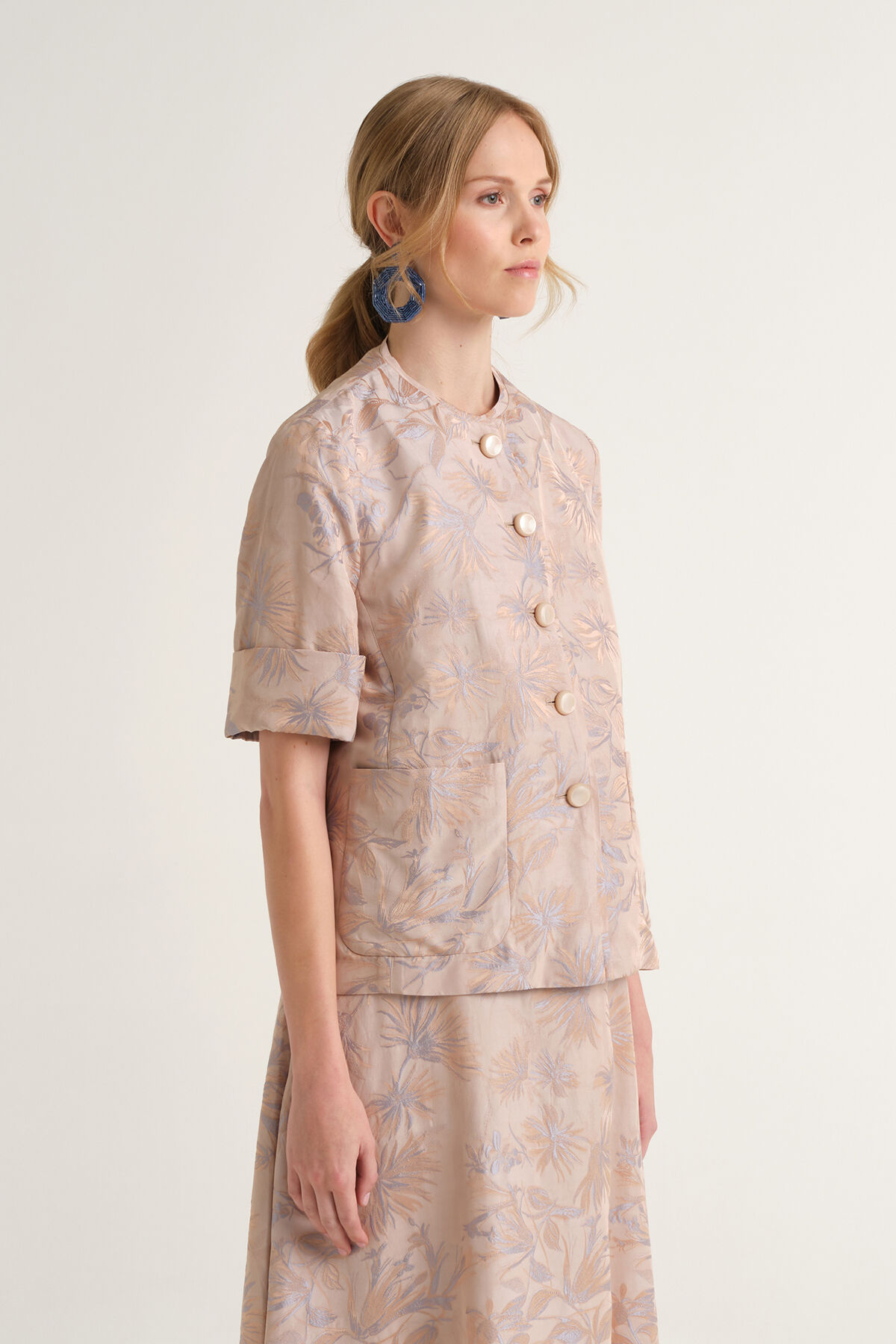 Malìparmi BREEZE D'ÉTÉ JACKET Beige JD648150670