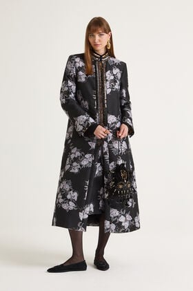 Maliparmi CAPPOTTO INDIAN PRINCESS Nero JB538650647