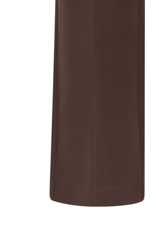 Maliparmi SLEEK MATTE TROUSER Cool Brown JH747950689