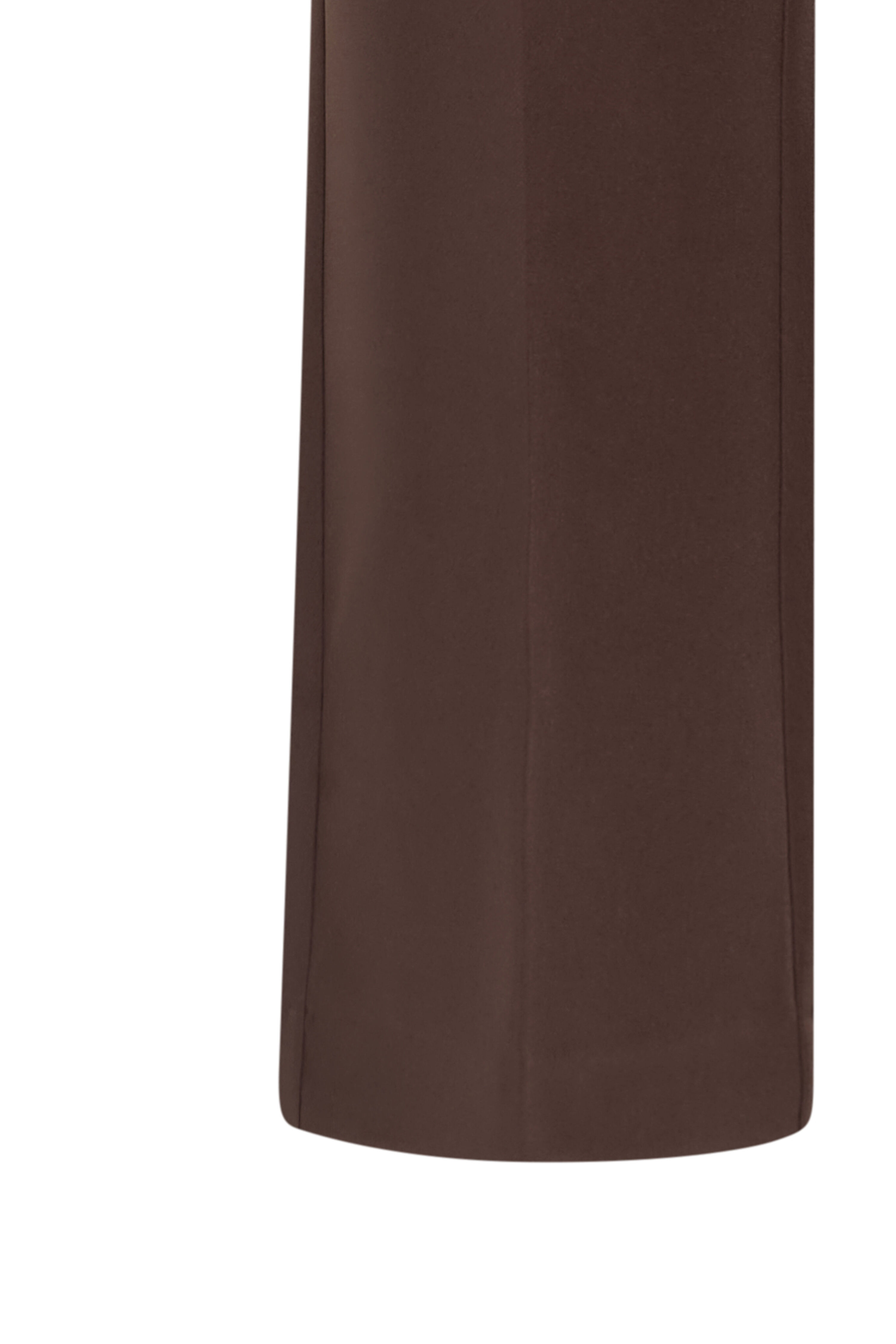 Maliparmi SLEEK MATTE TROUSER Cool Brown JH747950689