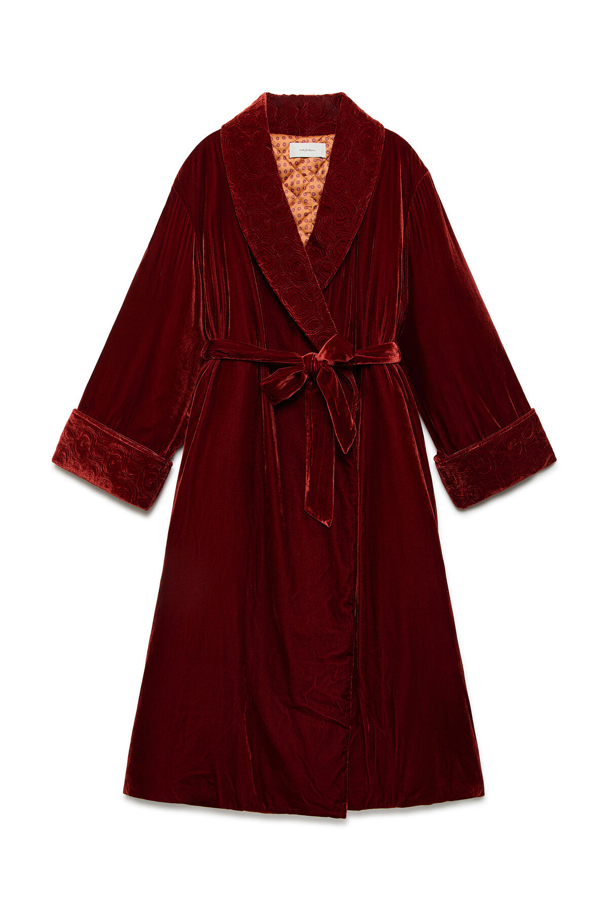 Maliparmi SWEET VELVET OVERCOAT Rust JB538761050