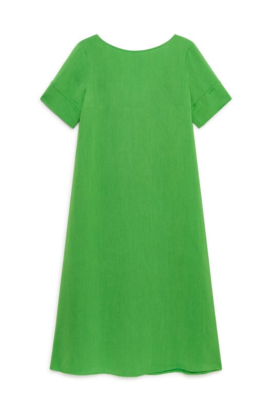 Malìparmi TIMELESS LINEN DRESS Grass Green JF670940106