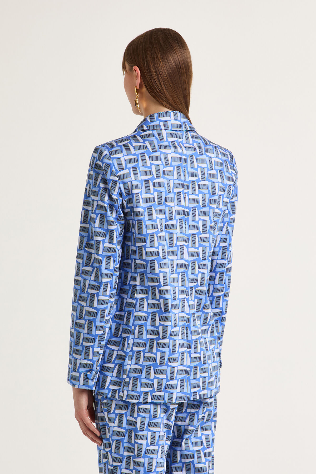 Maliparmi MALI STONES JACKET Blue JD647014117 Maliparmi MALI STONES JACKET Blue JD647014117